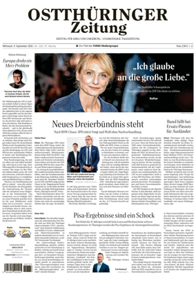 Cover of Ostthuringer Zeitung (Gera)