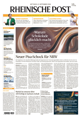 Cover of Rheinische Post Duesseldorf Meerbusch