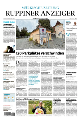 Cover of Ruppiner Anzeiger