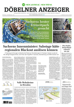 Cover of Sachsische Zeitung (Dobeln)