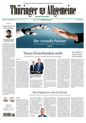 Cover of Thuringer Allgemeine (Arnstadt und Ilmenauz)