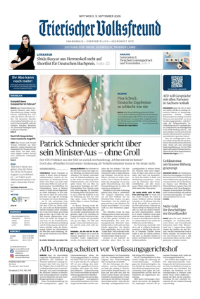 Cover of Trierischer Volksfreund