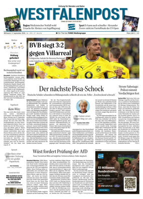 Cover of Westfalenpost (Balve)