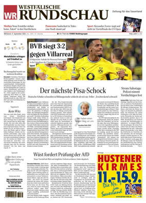 Cover of Westfalische Rundschau (Arnsberg)