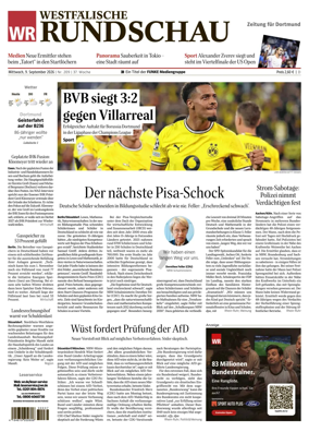Cover of Westfalische Rundschau (Dortmund-Sud II)