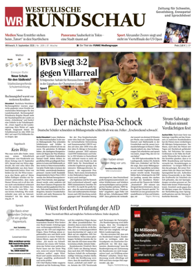 Cover of Westfalische Rundschau (Ennepetal)