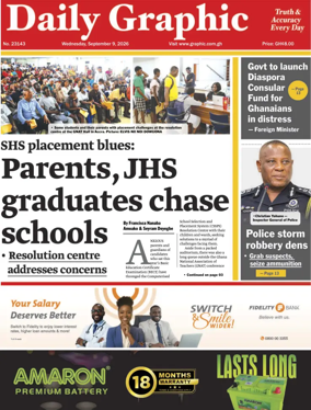 Cover of Daily Graphic