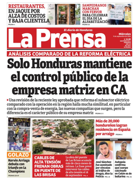 Cover of Diario La Prensa