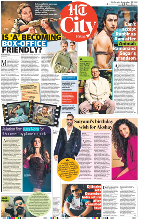 Cover of Hindustan Times (Patna) - Live