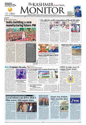 Cover of Kashmir Monitor