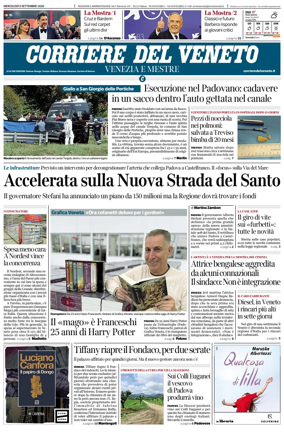 Cover of Corriere del Veneto (Venezia e Mestre)