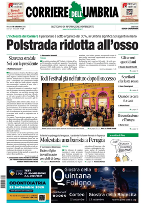 Cover of Corriere dell Umbria