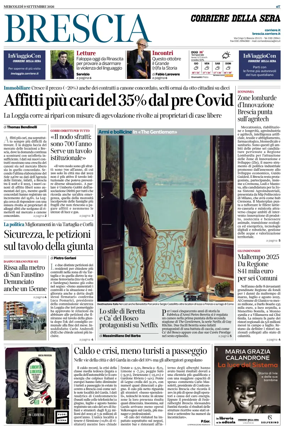 Cover of Corriere della Sera (Brescia)