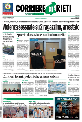 Cover of Corriere di Rieti