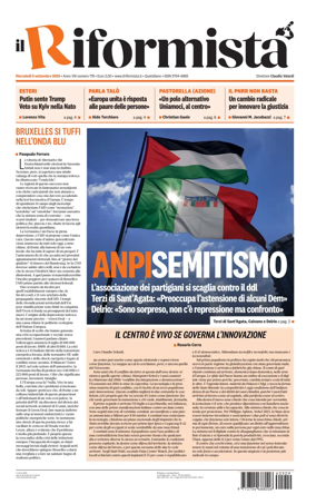 Cover of Il Riformista (Italy)