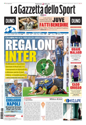 Cover of La Gazzetta dello Sport - Roma