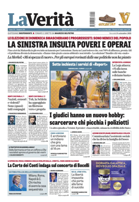 Cover of La Verita (Italia)