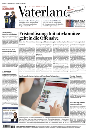 Cover of Liechtensteiner Vaterland
