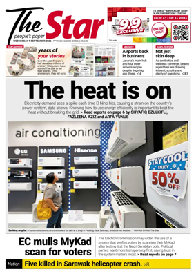 Cover of The Star Malaysia