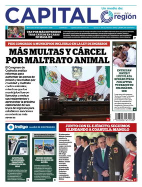 Cover of Capital Coahuila