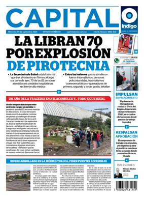 Cover of Capital Estado de Mexico