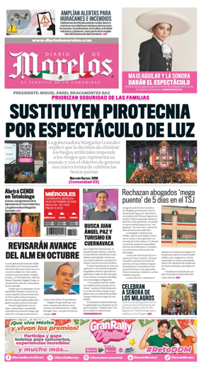 Cover of Diario de Morelos