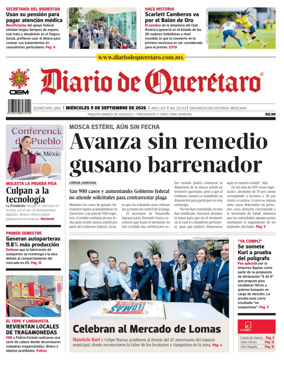 Cover of Diario de Queretaro