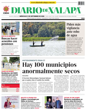 Cover of Diario de Xalapa