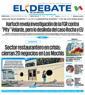 Cover of El Debate de Los Mochis