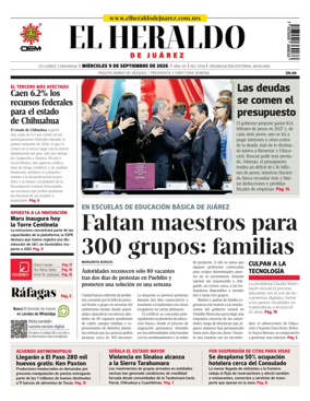Cover of El Heraldo de Juarez