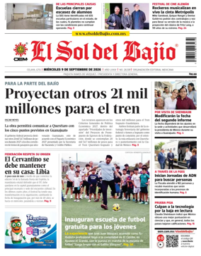 Cover of El Sol de Bajio