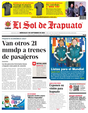 Cover of El Sol de Irapuato
