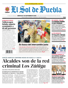 Cover of El Sol de Puebla