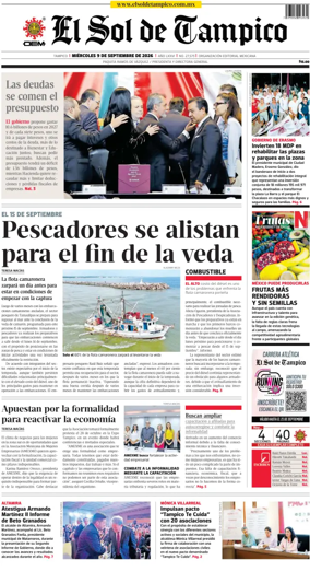 Cover of El Sol de Tampico