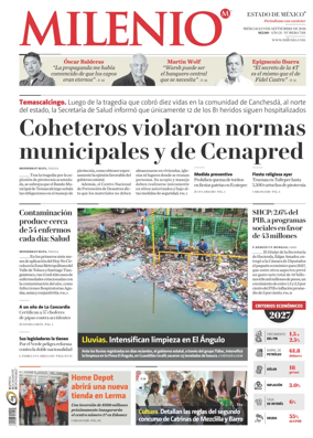 Cover of Milenio Edo de Mexico