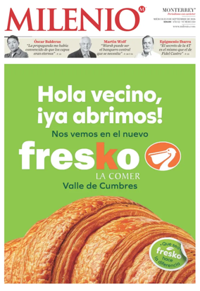 Cover of Milenio Monterrey