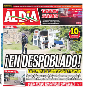 Cover of Periodico Al Dia (Celaya)