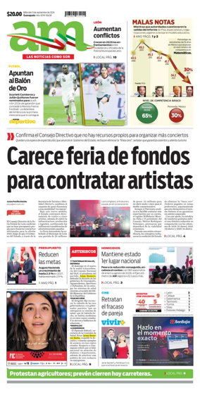 Cover of Periodico AM (Leon)