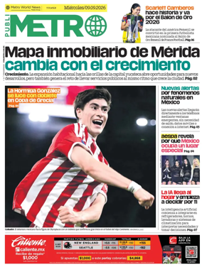Cover of Publimetro Merida