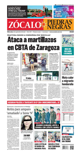 Cover of Zocalo Piedras Negras