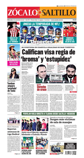 Cover of Zocalo Saltillo