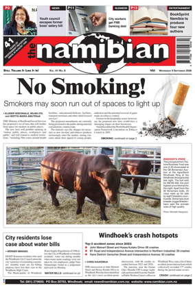 Cover of The Namibian
