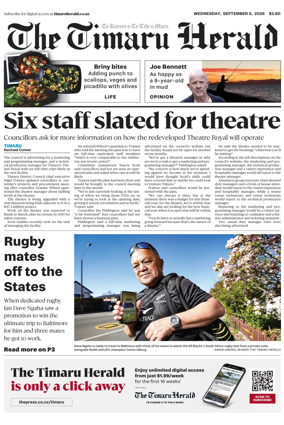 Cover of The Timaru Herald