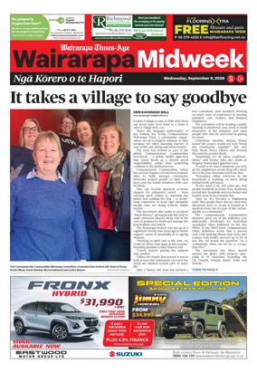 Cover of Wairarapa Times-Age Midweek