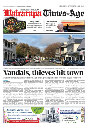Cover of Wairarapa Times-Age (NZ)