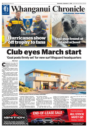 Cover of Whanganui Chronicle