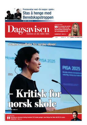 Cover of Dagsavisen