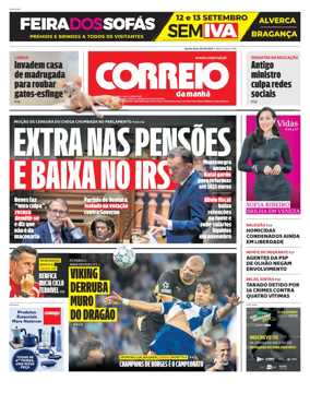 Cover of Correio da Manha
