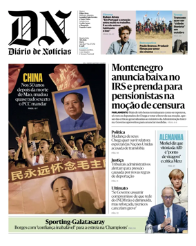 Cover of Diario de Noticias