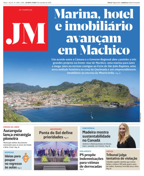 Cover of Jornal Madeira